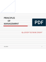 Principle of Management