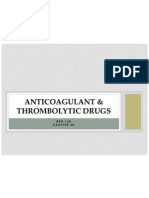 Anticoagulant & Thrombolytic Drugs