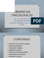 Urgencias Oncologicas