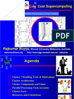 Low Cost Supercomputing: Parallel Processing On Linux Clusters