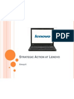 Strategic Action at Lenovo
