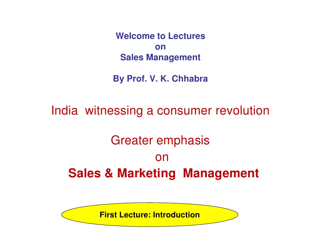 Sales Management Strategies Overview | PDF | Sales | Marketing