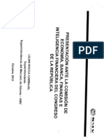 Presentación Sobre Mercado de Valores Ante Comisión de Economía Del Congreso de La República Del Perú