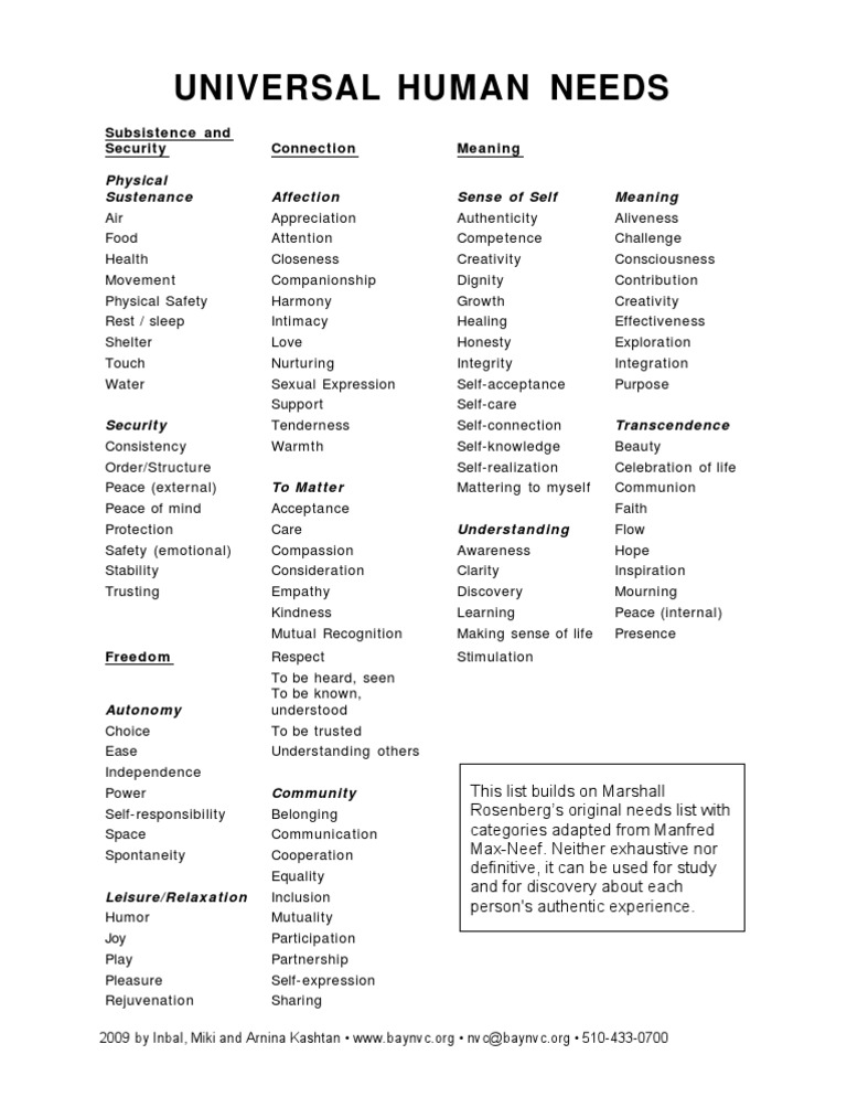 02Universal Human Needs PDF
