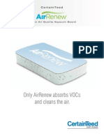 AirRenew Brochure Indoor Air Quality Gypsum Board