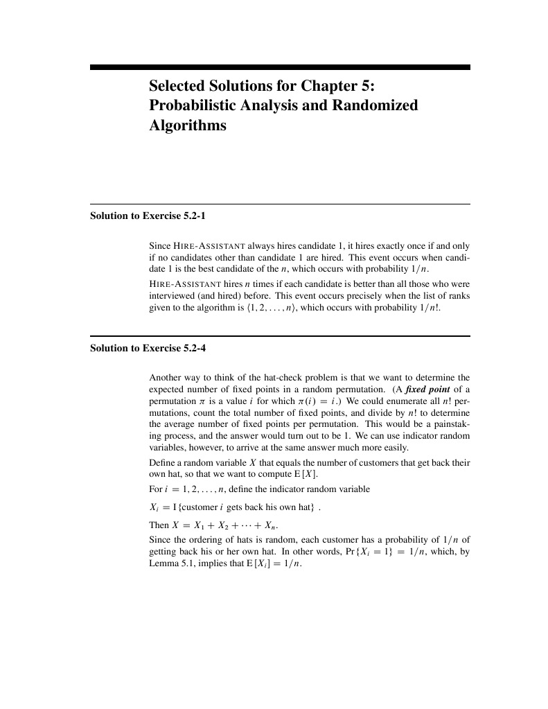 Chap5 Solutions | PDF