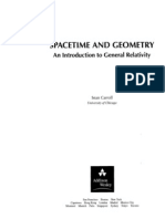 Carroll, S. - Spacetime and Geometry an Introduction to General Relativity