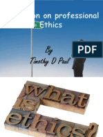 Prof Ethics Presentation