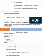 Static Func and Const&amp Volatile