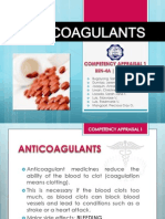 Pharmacologic Case: ANTICOAGULANTS