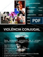 Violência Conjugal - Ppt.