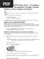 HP Deskjet D1600 Printer Series