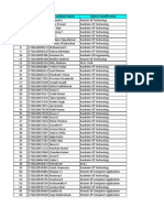 Cusat Select List-Tcs