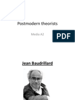 Postmodern Theorists