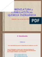 Combinaciones Ternarias - Formulación