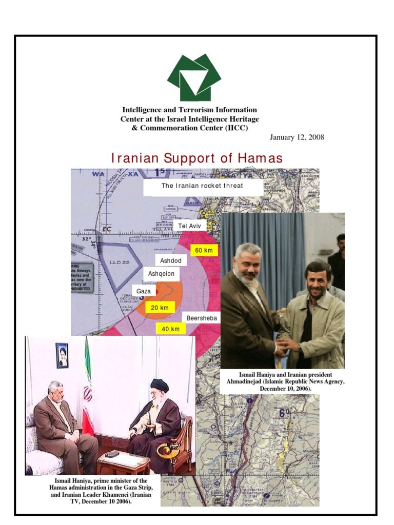 Iranian Support of Hamas | PDF | Hamas | Gaza War (2008–09)