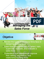 Sales Force Managment