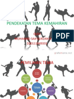 Pendekatan Tema Kemahiran