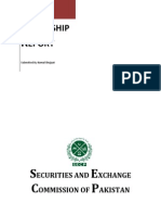 SECP Internship Report