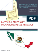 Capitulo II Dela Constitucion Mexicana