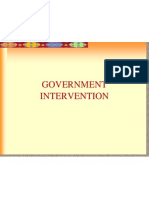 Government Intervention