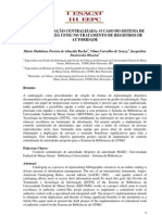 Catalogação Centralizada: o Caso Do Sistema de Bibliotecas Da UFMG No Tratamento de Registros de Autoridade