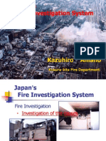 Japan’sFire Investigation System