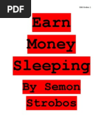 Earn Money Sleeping