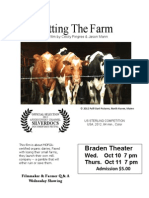 Betting The Farm: Braden Theater