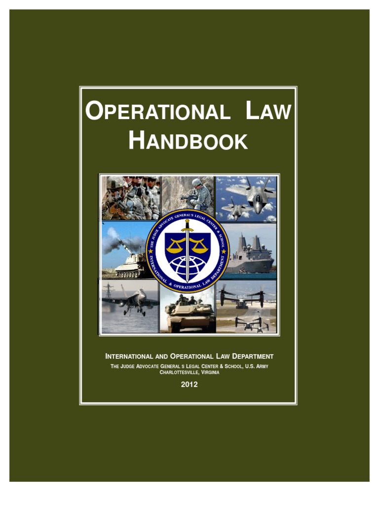 Operational Law Handbook 2012 | PDF | Preemptive War | United Nations ...