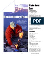 Dehydrated Food For Backpacking
