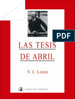Lenin Tesis de Abril