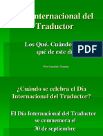 Dia Internacional Del Traductor