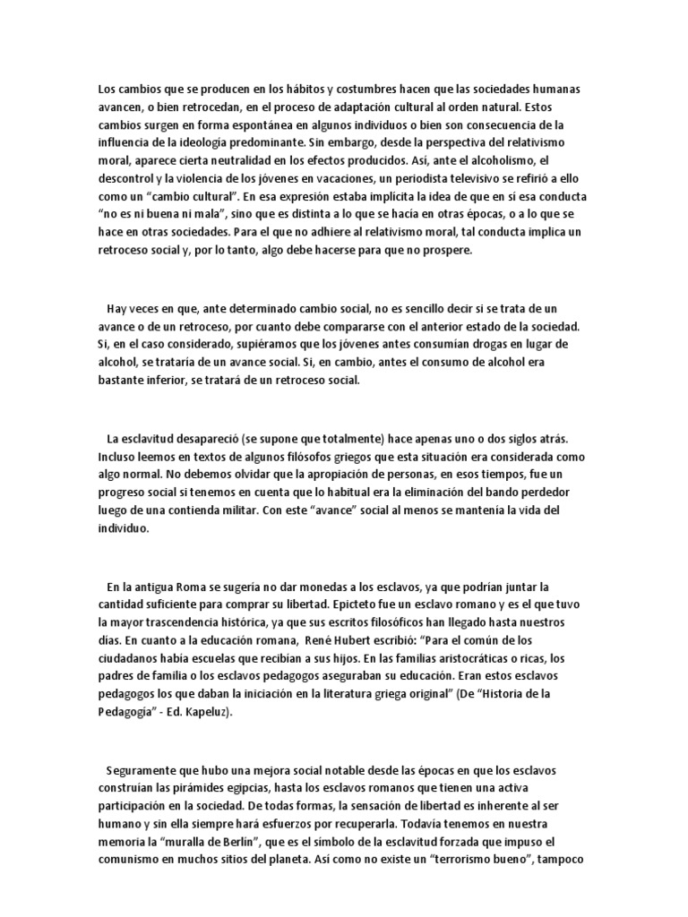 Análisis de los cambios culturales y la transición desde la virtud al cinismo a través de la