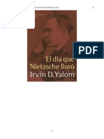 Yalom, Irvin- El Dia Que Nietzsche Lloro