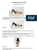 Rotação da bacia e exercícios abdominais