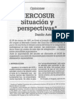 Astori, - D. Mercosur.situaciones y Perspectivas