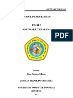 Download Modul Software Terapan I 2010 by Arief Nur Khoerudin SN109324190 doc pdf