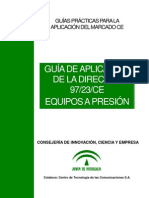 Guia Aplicacion Directiva Equipos Presion DC - 97 - 23 - Ce - v.1.1