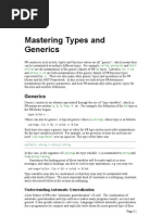 Mastering Types and Generics