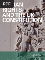 Human rights and the UK constitution