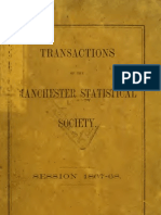 Transactions of the Manchester Statistical Society (1854) [Mills on Credit Panics]