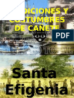 Tradiciones y Costumbres de Cañete - Historia