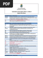 Calendário Universitário - 201_2 - pós-greve