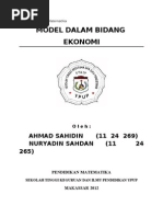 Download Model Dalam Bidang Ekonomi by Ahmad Sahidin SN109353652 doc pdf