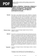 sarró e mapril 2011 cidadãos e súbditos na UE contemporânea