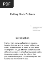 Download Cutting Stock Problem by hemant_0189 SN109366817 doc pdf