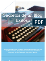 Secretos de Un Blog Exitoso, Segunda Edición (2012)