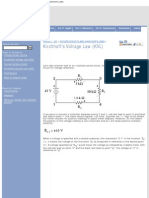 Kirchhoff's Voltage Law (KVL) - Divider Circuits and Kirchhoff's Laws