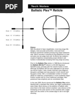 Download Ballistic Plex reticle by M118LR SN109384801 doc pdf